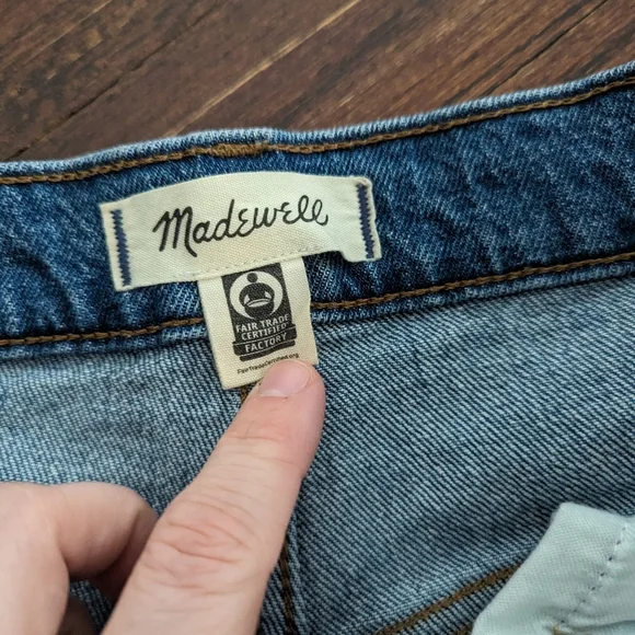 Madewell High-Rise Slim Boy Jean - Picture 4 of 5